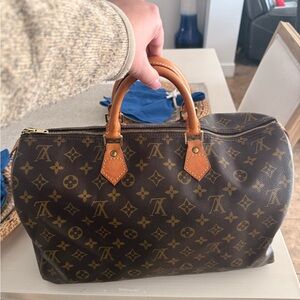 Louis Vuitton Brown Monogram Satchel